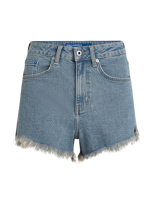 Shorts donna in denim Karl Lagerfeld jeans | A2W100881NA